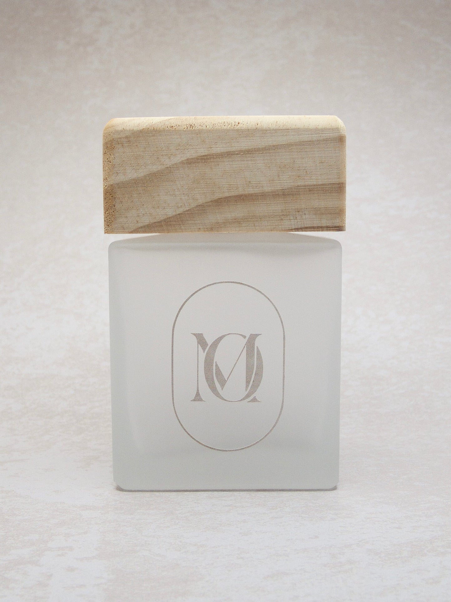 Wooden Top Diffuser - Luna Frosted White 200ml