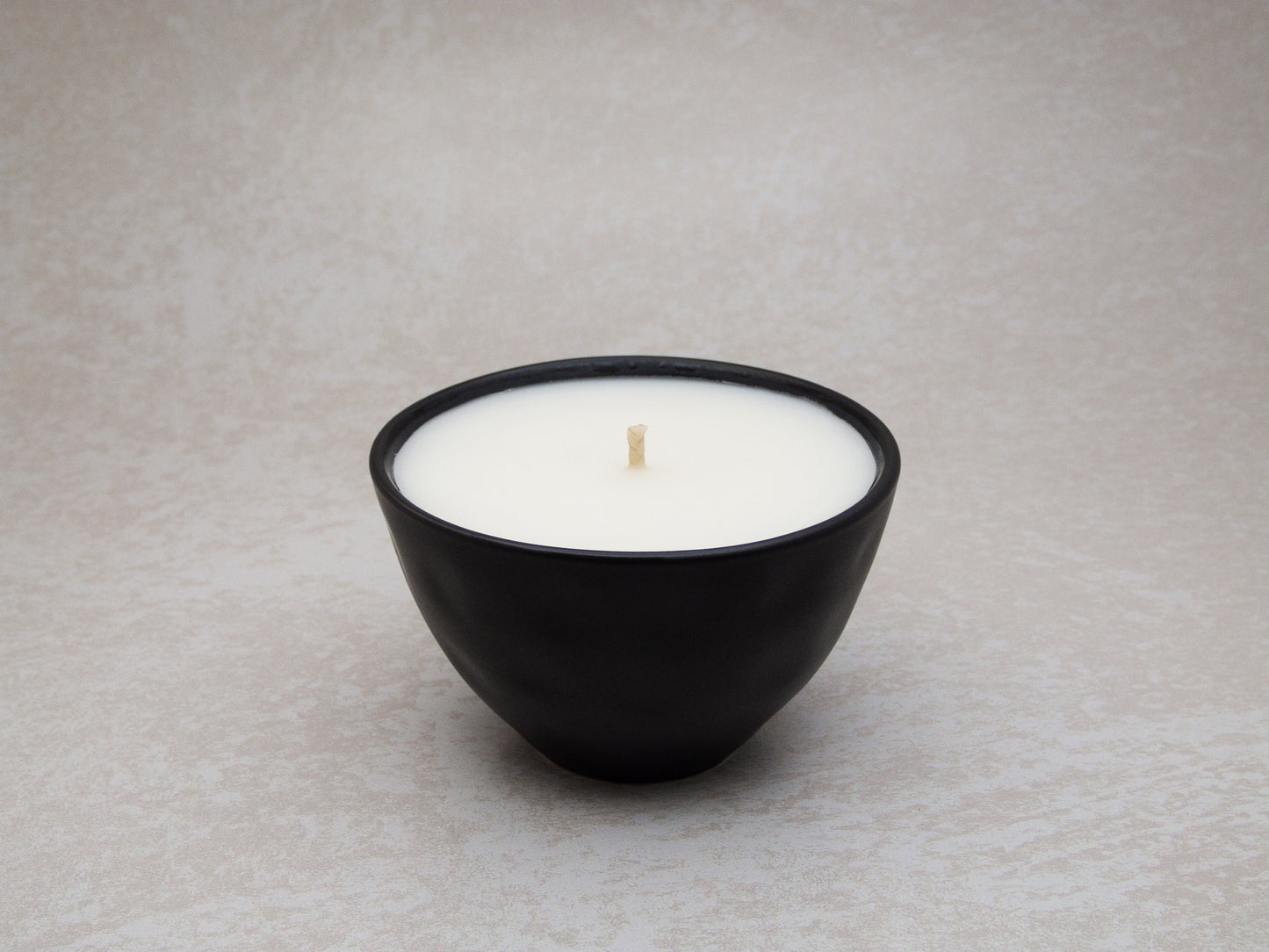 Candle - Black Ceramic Bowl 200ml