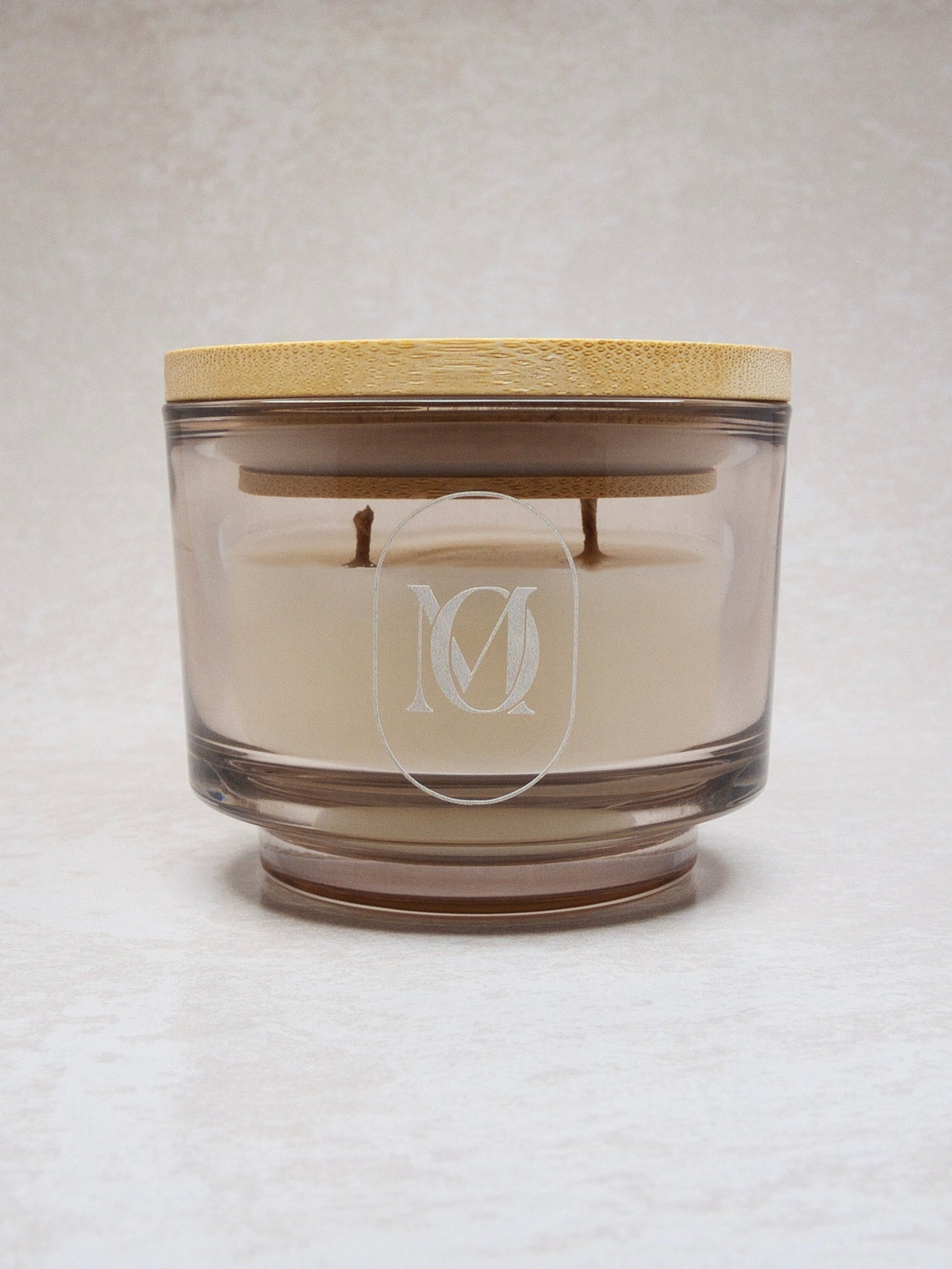 Candle - Aurora Blush Pink with Bamboo Lid 200ml
