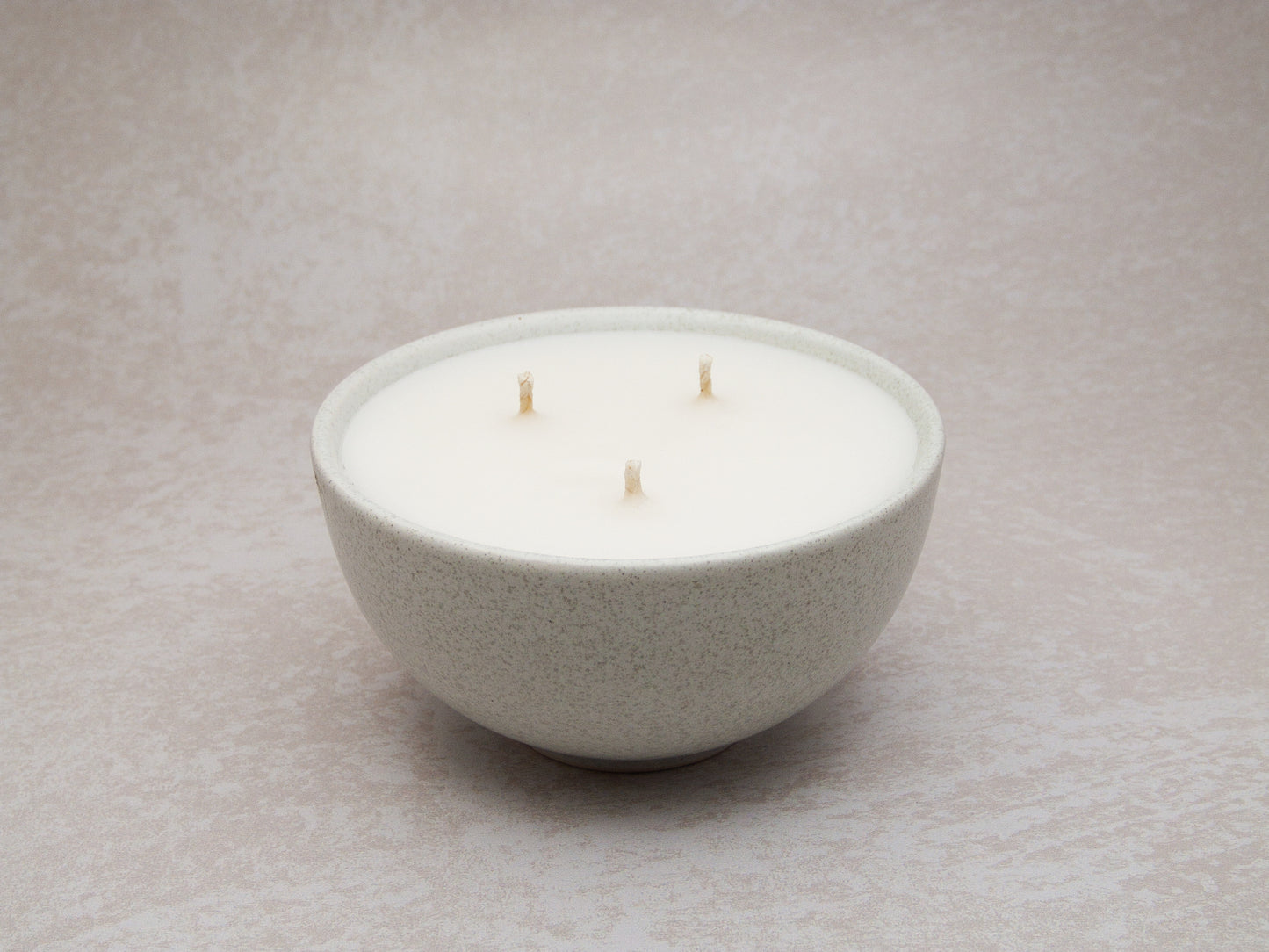 Candle - Grey Stone Ceramic Bowl 300ml
