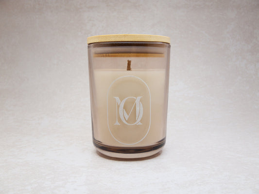 Candle - Nova Blush Pink with Bamboo Lid 250ml
